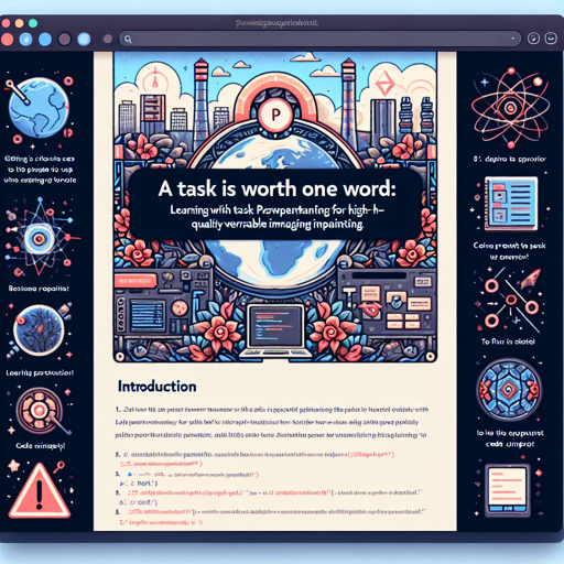 A Task is Worth One Word: Learning with Task Prompts for High-Quality Versatile Image Inpainting