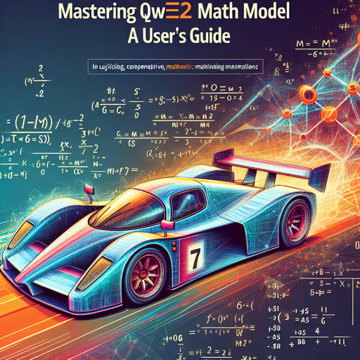 Mastering the Qwen2 Math Model: A User’s Guide