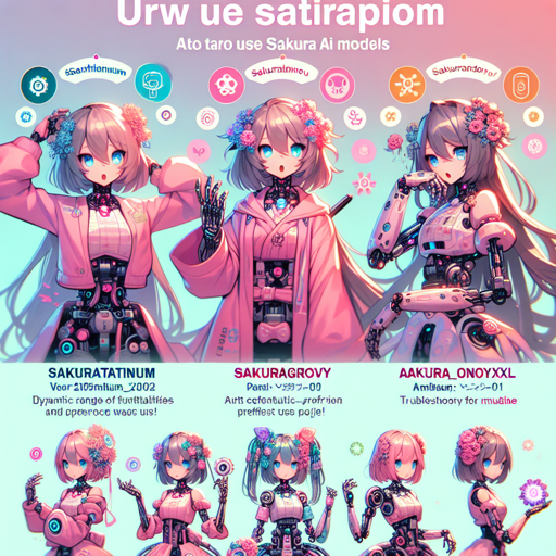 How to Use the Sakura AI Models: A Comprehensive Guide