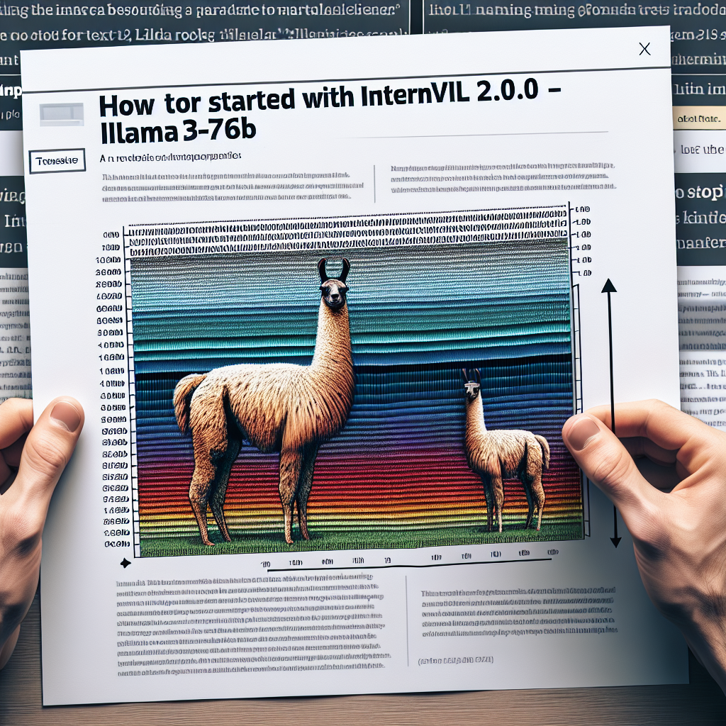 How to Get Started with InternVL 2.0 – Llama3-76B