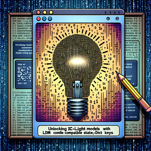 Unlocking IC-Light Models with LDM Compatible State_Dict Keys