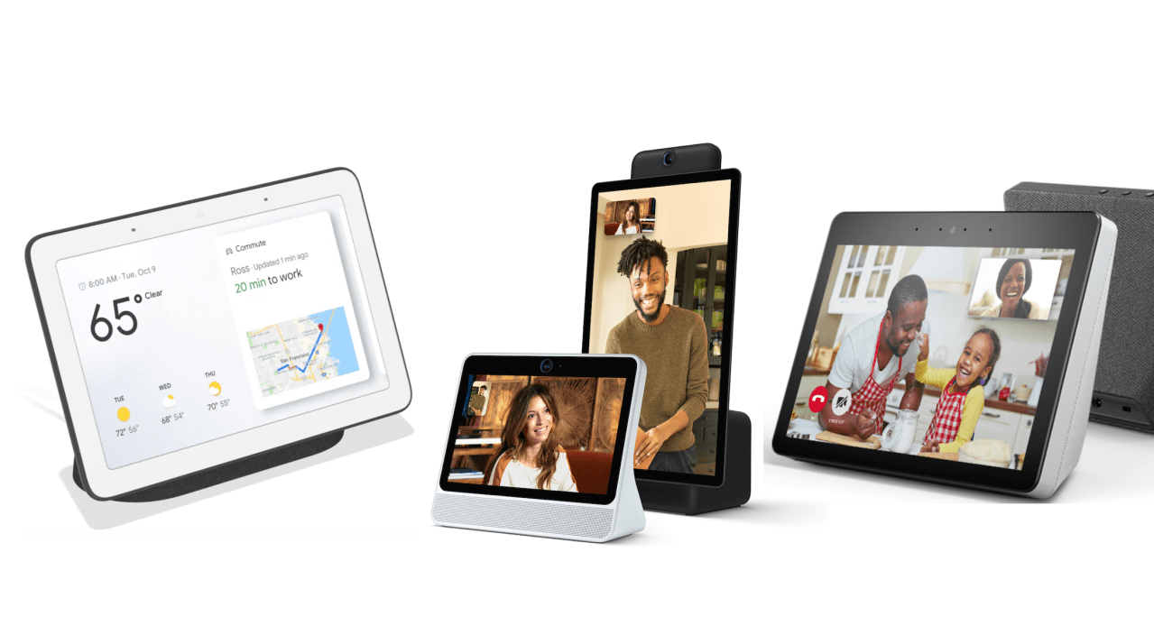 The Evolution of Smart Displays: A Closer Look at Google Home Hub, Amazon Echo Show 2, and Facebook Portal