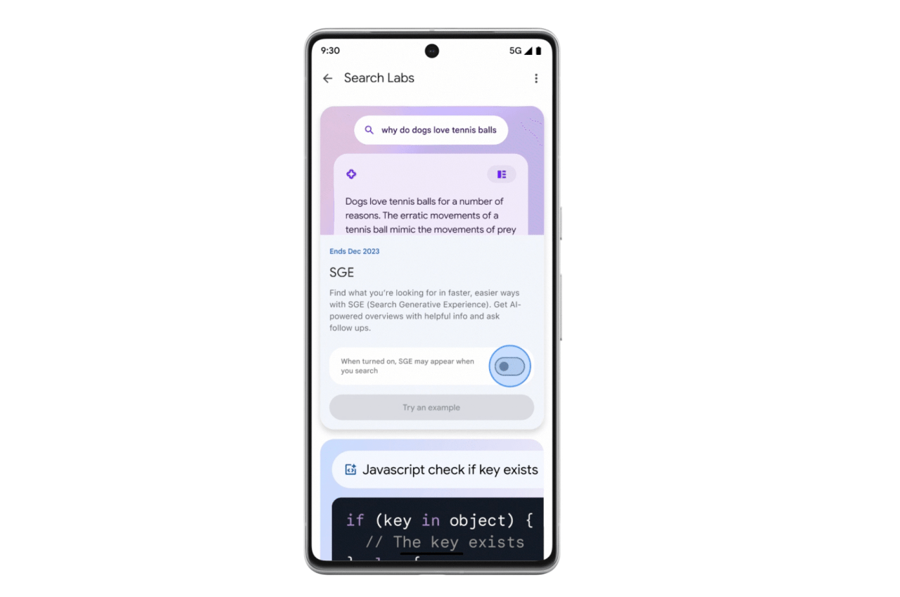 Exploring Google’s New Generative AI Capabilities in Search