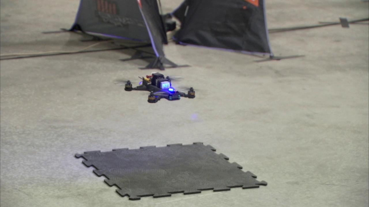 Human vs. AI: The Thrilling Drone Race Showdown
