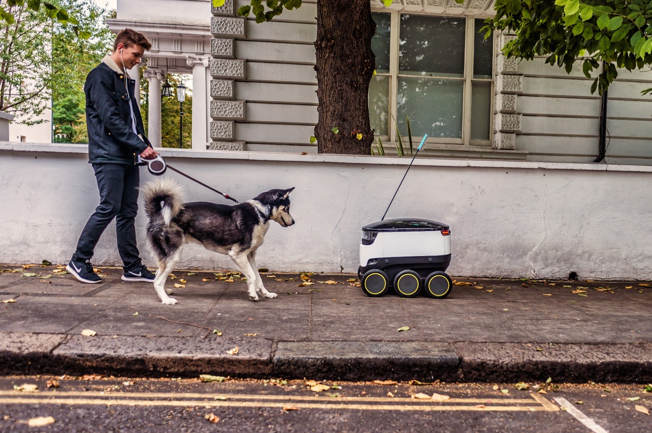 The Future of Food Delivery: Self-Driving Robots Hit the Streets in the UK
