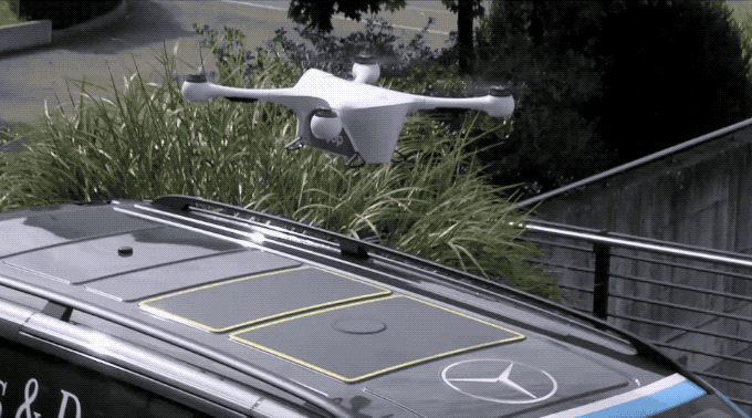 The Future of Delivery: Mercedes-Benz Takes to the Skies with Drones