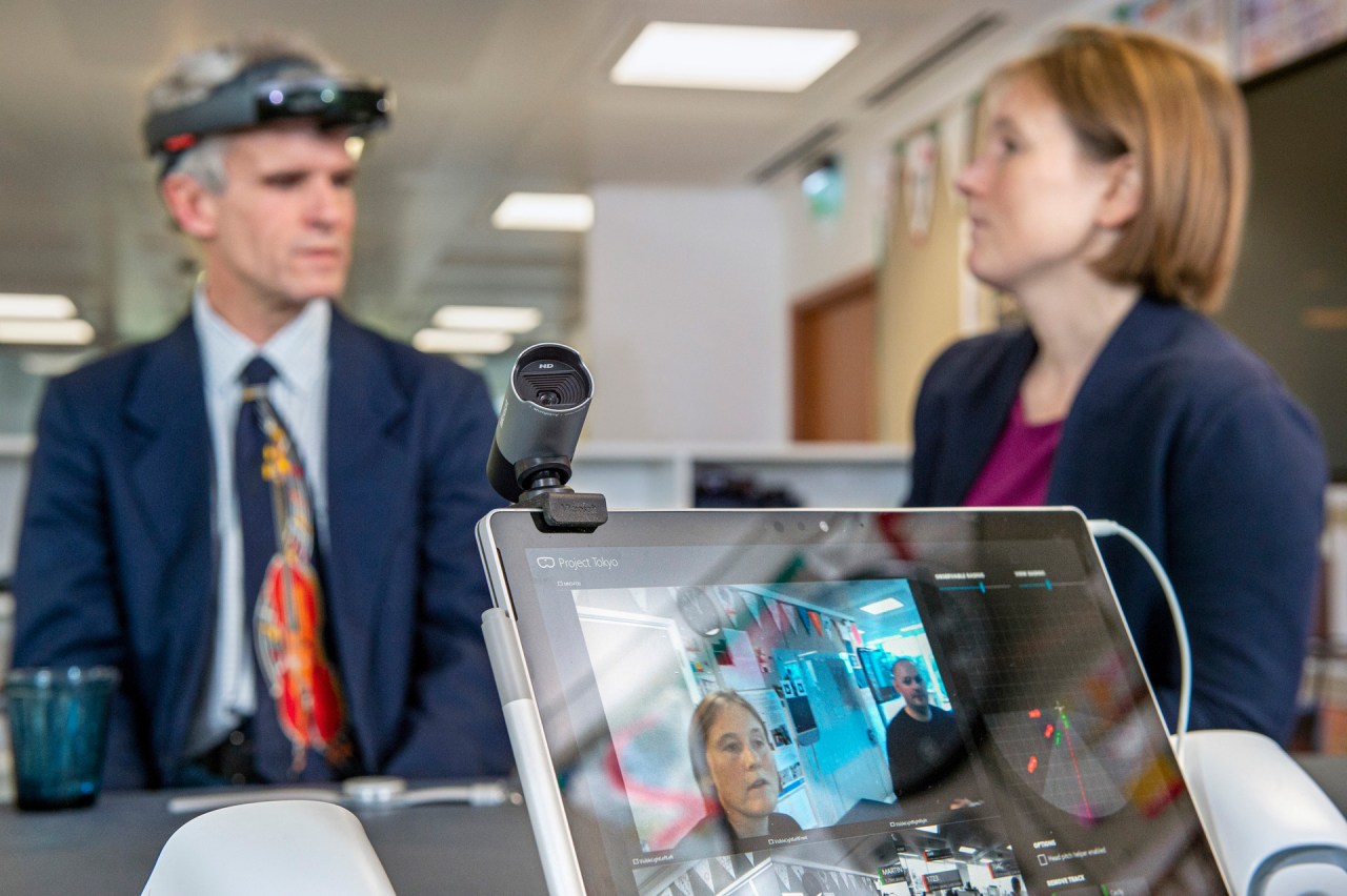 Navigating the Social World: How Modified HoloLens Empowers Kids with Vision Impairment