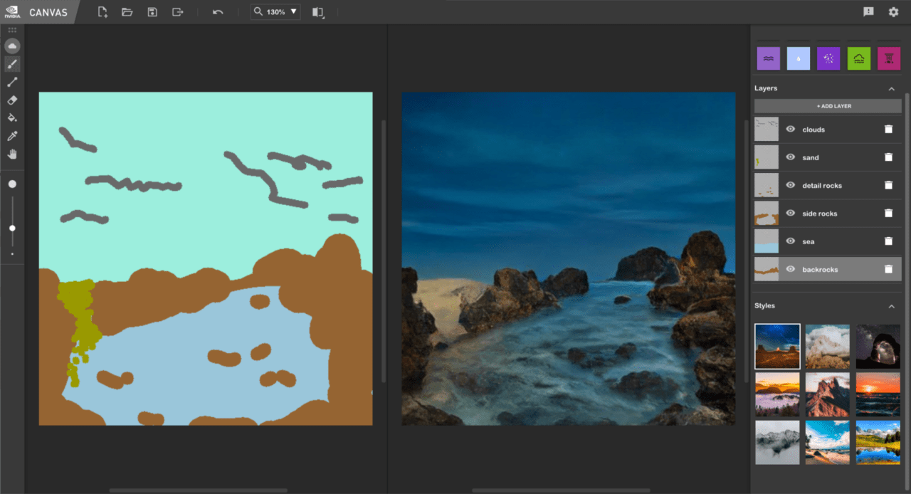 Unleashing Creativity with Nvidia’s Canvas AI Painting Tool