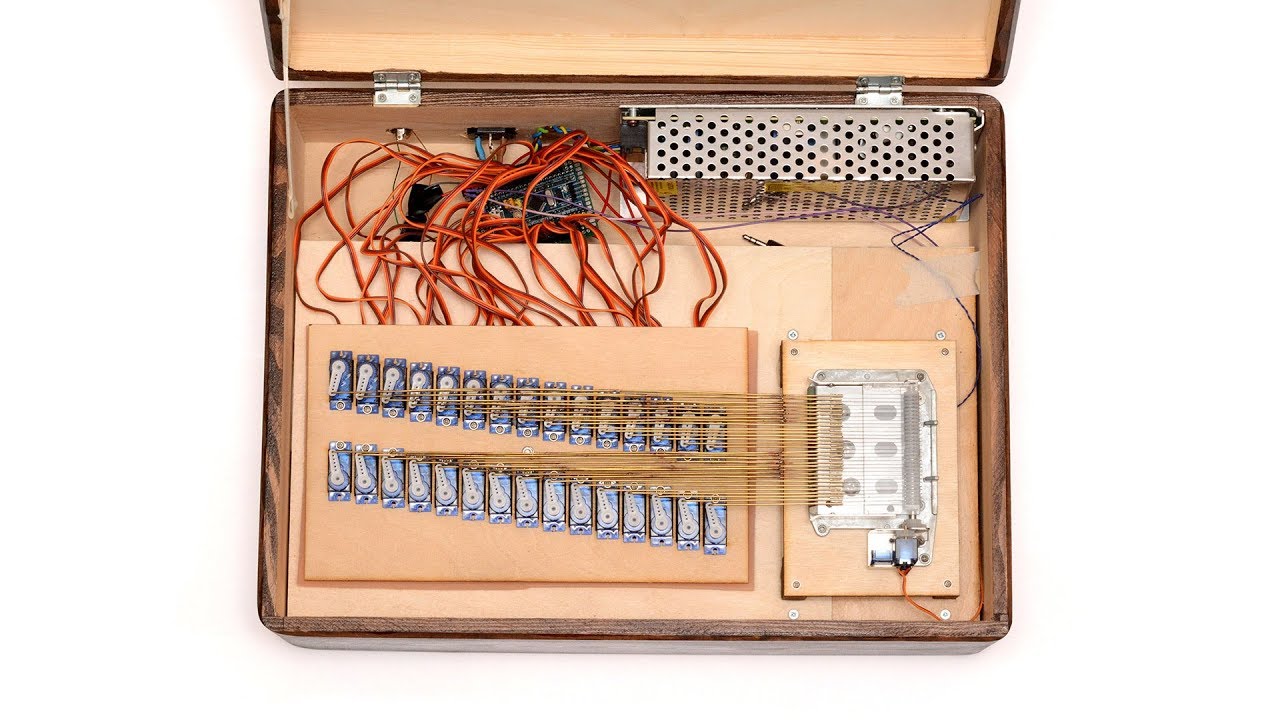 MIDIsical Innovations: The Musical Marvel of Robotic Music Boxes