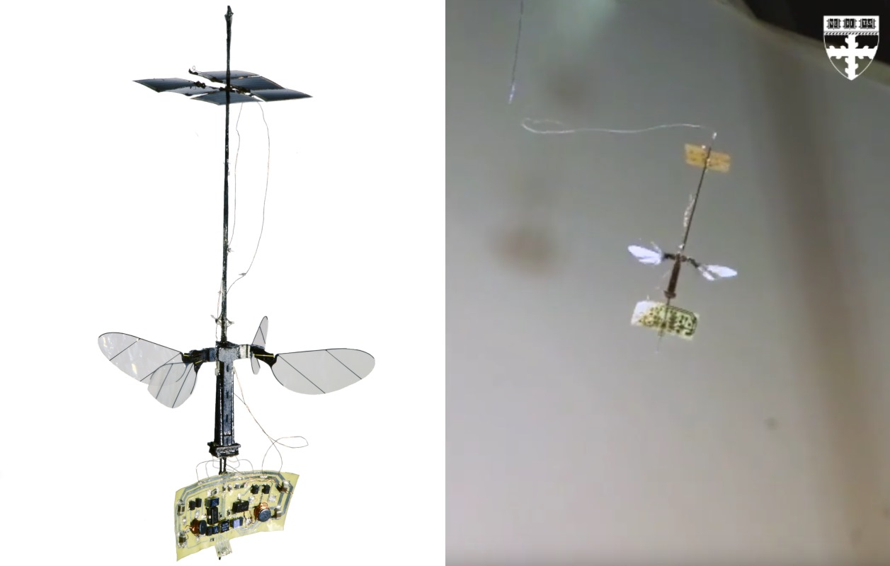 The Incredible Leap of Harvard’s Robobee X-Wing: Flying on Light Alone