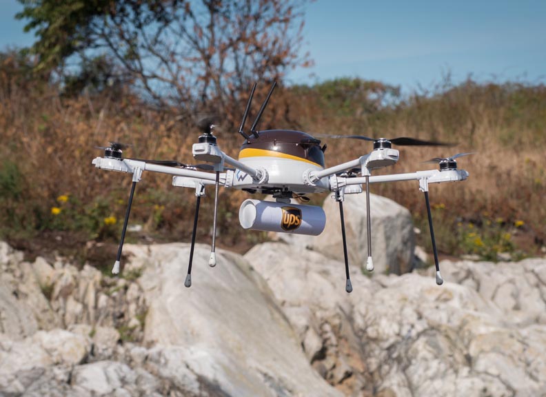 The Future of Delivery: UPS and CyPhy’s Drone Trial