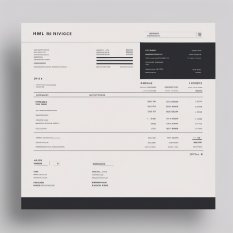 Creating a Simple HTML Invoice Template fxis.ai