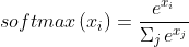 Softmax Function Formula