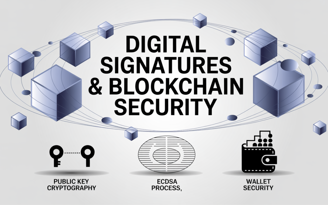 Digital Signatures and Public Key Cryptography: Securing Blockchain Transactions