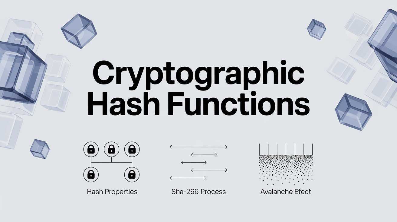 cryptographic hash functions